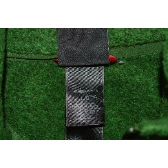 The North Face TNF A7RF Green 1/4 Zip Pull Over Jacket Men's‎ Size Large - Picture 4 of 5